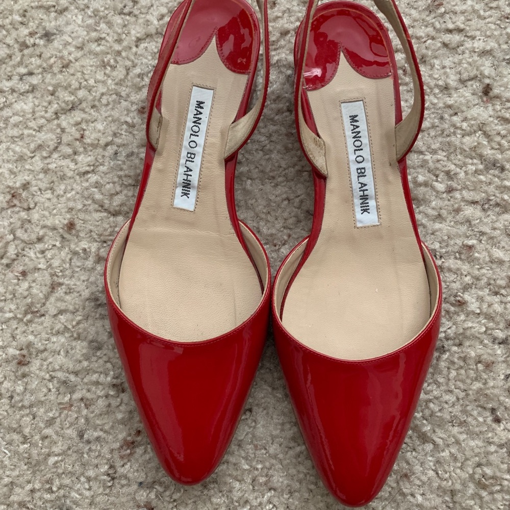 Manolo Blahnik Red shoes